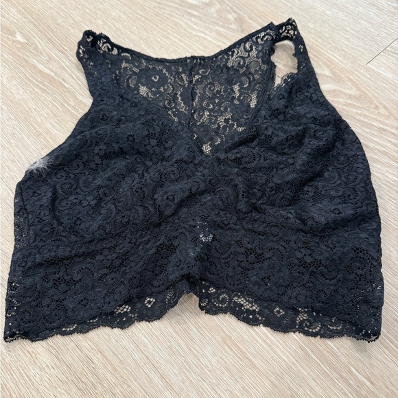 Soma Black Lace Racerback Bralette - Picture 1 of 3